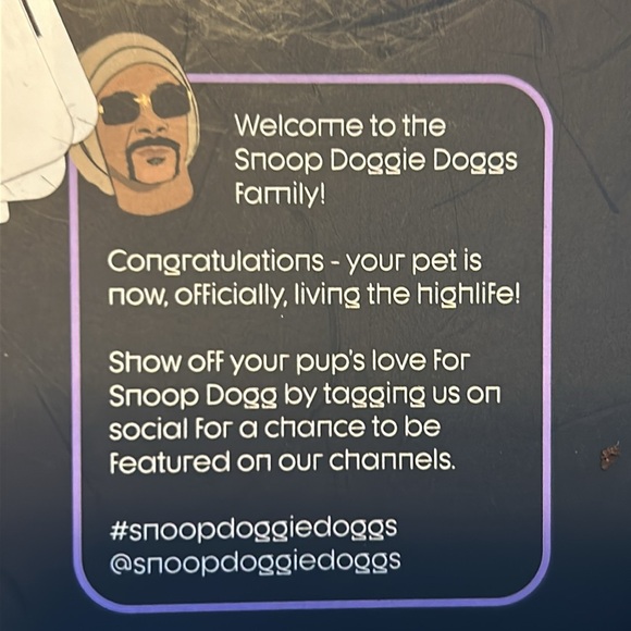 Snoop Doggie Doggs Deluxe Pet Hoodie  Small NWT - Picture 6 of 7